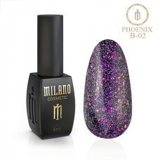 Гель-лак Milano 8ml PHOENIX(Феникс) № B-02